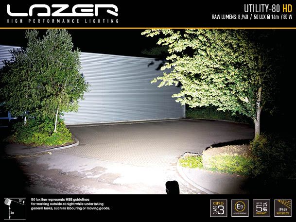 LAZER LAMPS UTILITY-80 HD